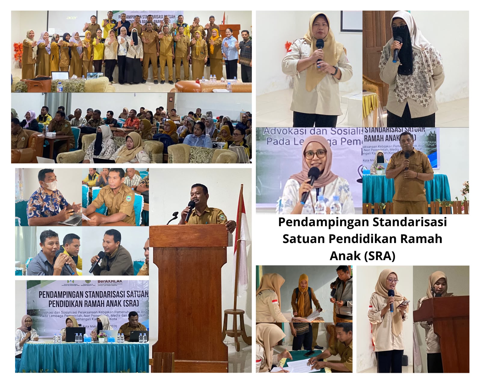 Pendampingan StandarisasiSekolah Ramah Anak (SRA)